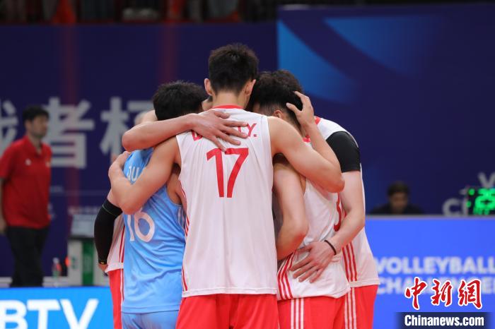 山东临沂奥体公园举行的2024国际排联男排挑战者