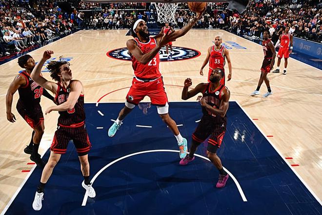 快船力克公牛迎四连胜 杰克逊替补登场贡献全面