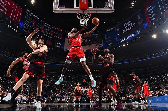 快船力克公牛迎四连胜 杰克逊替补登场贡献全面